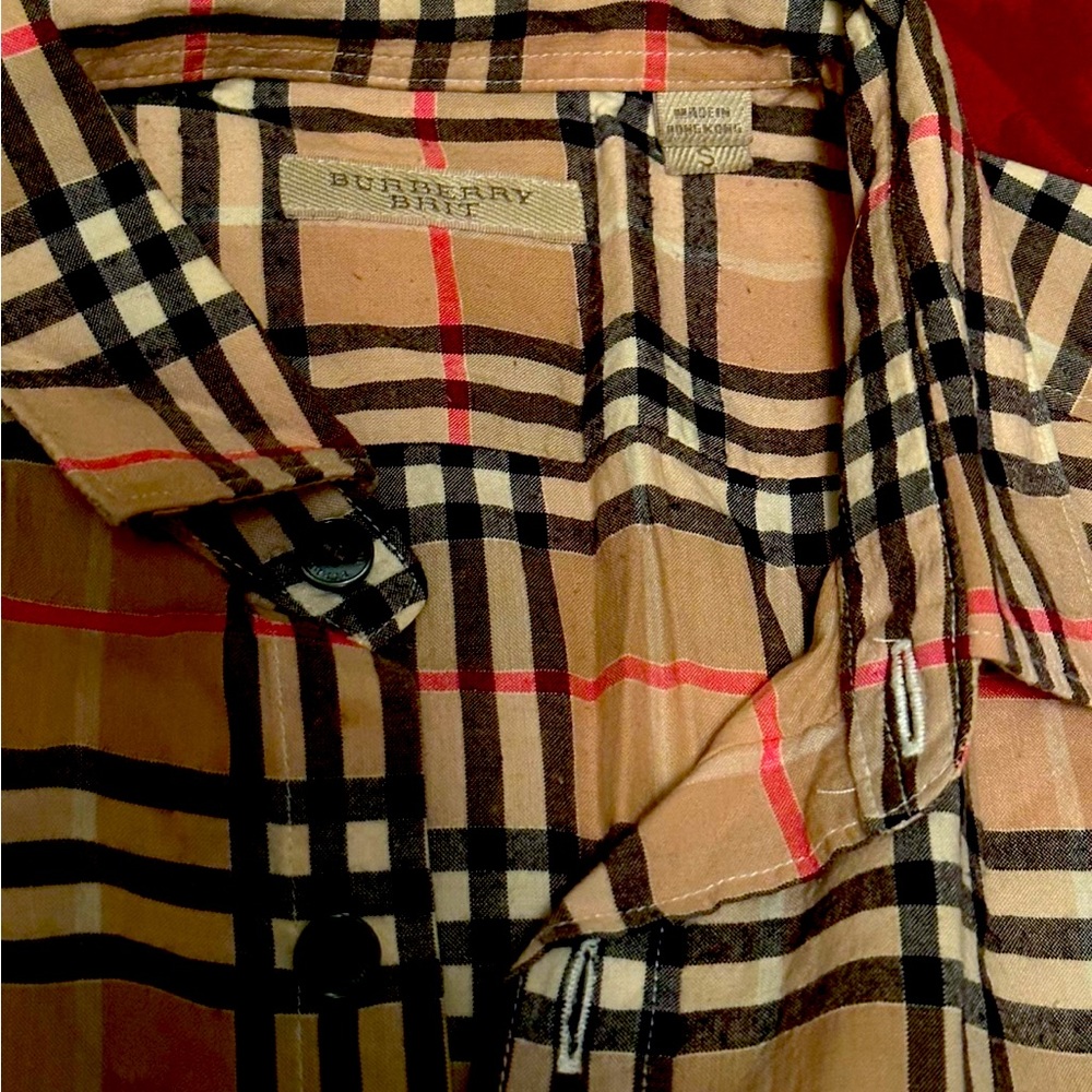 Men’s Burberry dress shirt